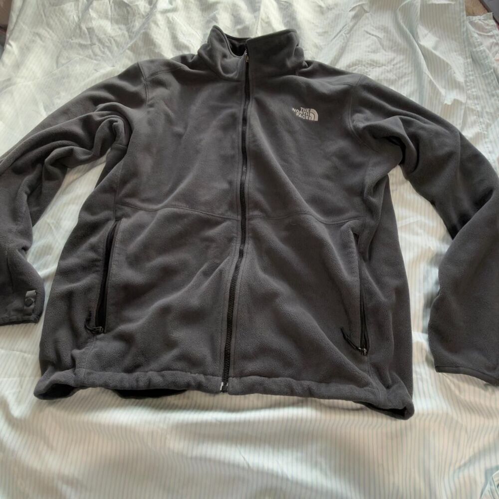 The-north-face Men's Grey and Black Jacket